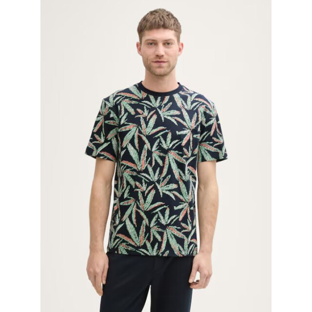 Tom Tailor Allover printed t-shirt 1045699 large
