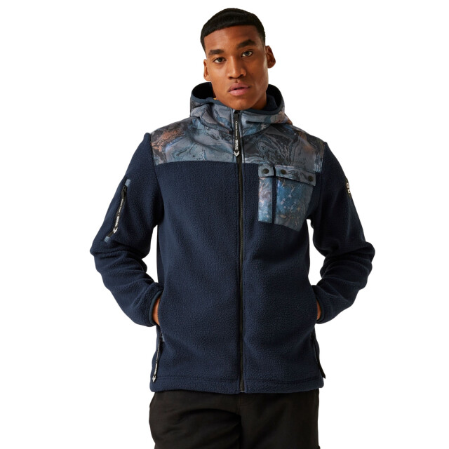 Regatta Heren christian lacroix valensoles fleecejack UTRG11141_navy large