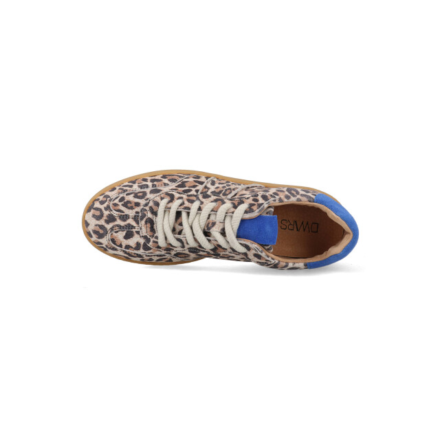 DWRS Label Poona leopard b11456-01-8320 / blauw B11456 large
