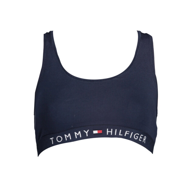Tommy Hilfiger Katoenen sportbeha voor vrouwen Tommy Hilfiger Blauwe Katoenen Sportbeha large