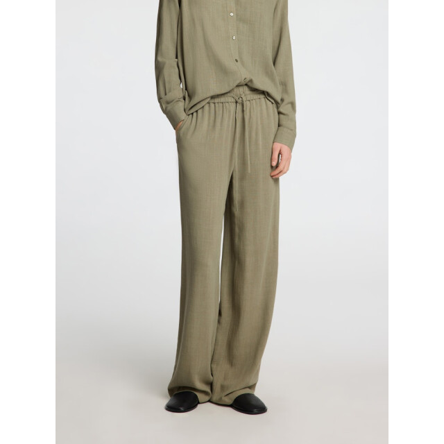 Selected Femme slfviva-gulia hw long sun pant noos 16089062 vetiver 06541.369.0087 large