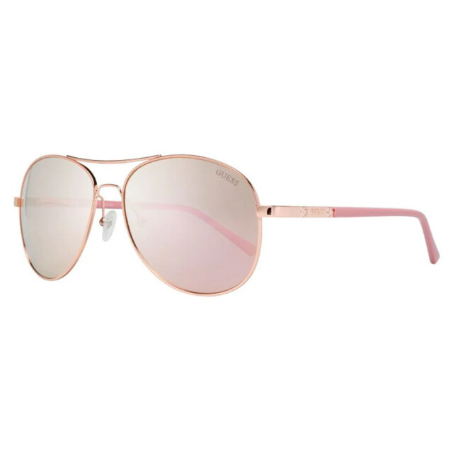 Guess Multicolor metaal zonnebril voor dames Guess Multicolor Metaal Zonnebril voor Dames large