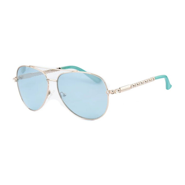 Guess Gouden metalen zonnebril voor dames Guess Gouden Metalen Zonnebril Voor Dames large