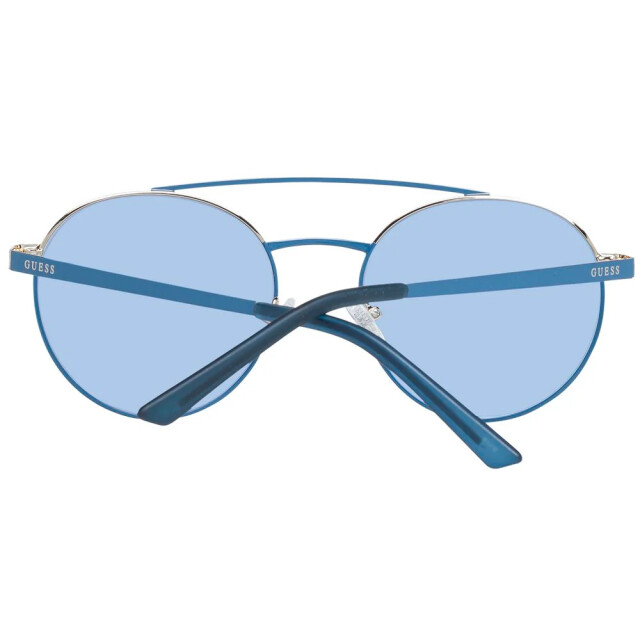 Guess Blauwe zonnebril voor mannen aviator stijl Guess Blauwe Zonnebril Voor Mannen Aviator Stijl large