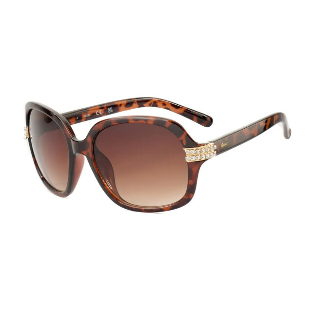 Guess Bruine hars zonnebril voor dames Guess Bruine Hars Zonnebril voor Dames large