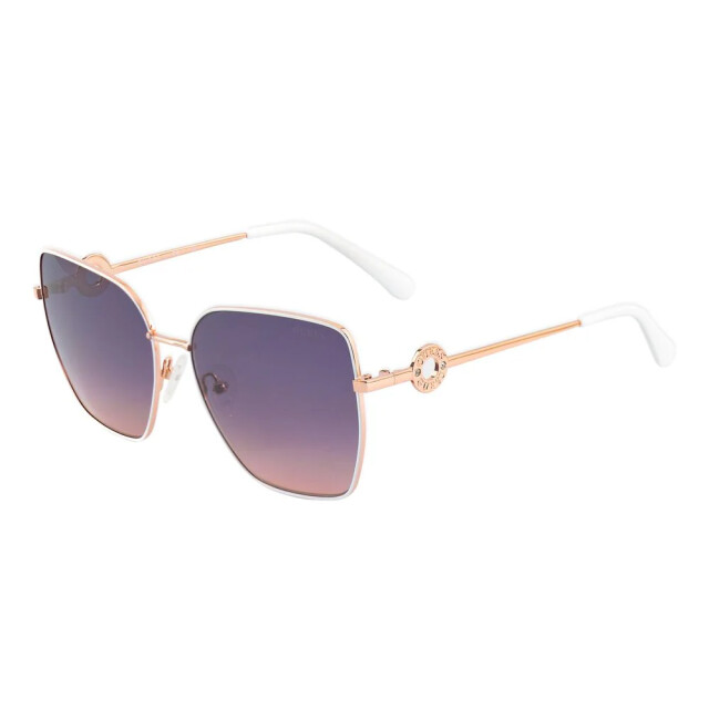 Guess Gouden metalen zonnebril voor dames Guess Gouden Metalen Zonnebril Voor Dames large