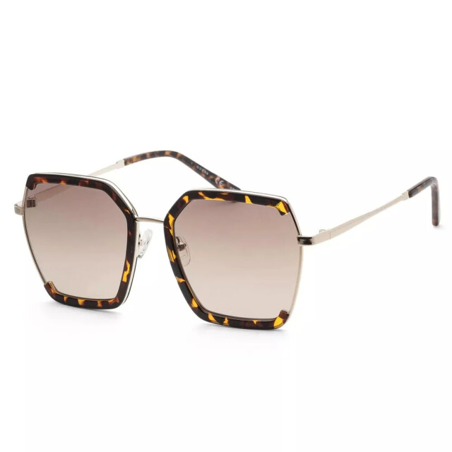 Guess Bruine metalen zonnebrillen voor dames Guess Bruine Metalen Zonnebrillen voor Dames large