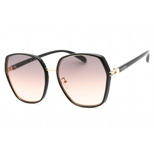 Guess Zwarte metaal zonnebril voor vrouwen Guess Zwarte Metaal Zonnebril Voor Vrouwen large