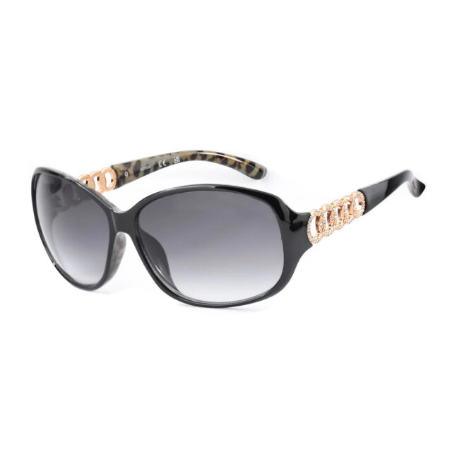 Guess Zwarte hars zonnebril voor vrouwen Guess Zwarte Hars Zonnebril Voor Vrouwen large