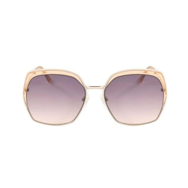 Guess Gouden metalen zonnebril voor vrouwen Guess Gouden Metalen Zonnebril Voor Vrouwen large