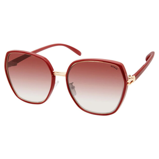 Guess Rode hars zonnebril voor vrouwen gf0407-5966f Guess Rode Hars Zonnebril Voor Vrouwen GF0407-5966F large