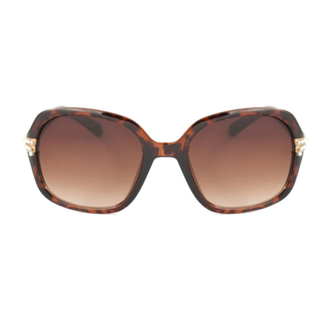 Guess Bruine hars zonnebril voor dames Guess Bruine Hars Zonnebril voor Dames large
