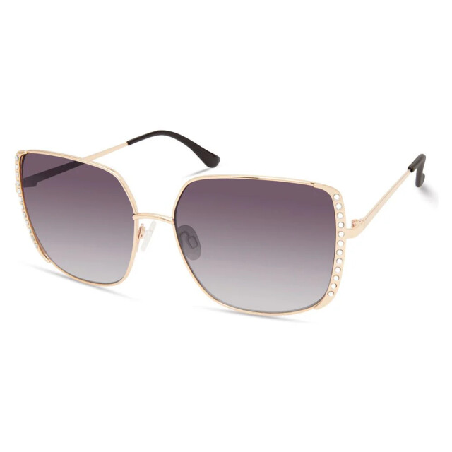 Guess Grijze metalen zonnebril voor dames Guess Grijze Metalen Zonnebril Voor Dames large