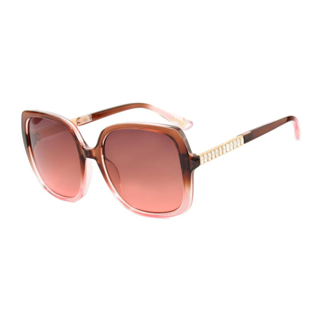 Guess Bruine hars zonnebril voor dames 56mm lens Guess Bruine Hars Zonnebril Voor Dames 56mm Lens large