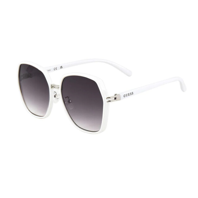 Guess Witte metalen zonnebril voor vrouwen Guess Witte Metalen Zonnebril Voor Vrouwen large