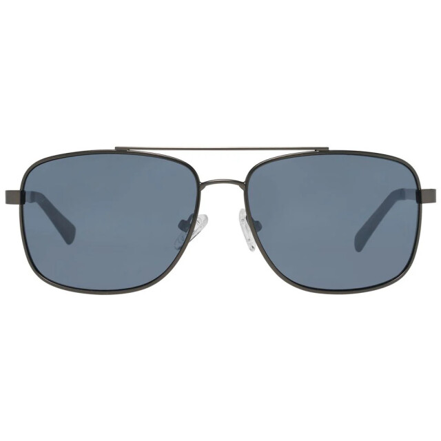 Timberland Zwarte metalen zonnebril voor mannen Timberland Zwart Metalen Zonnebril large