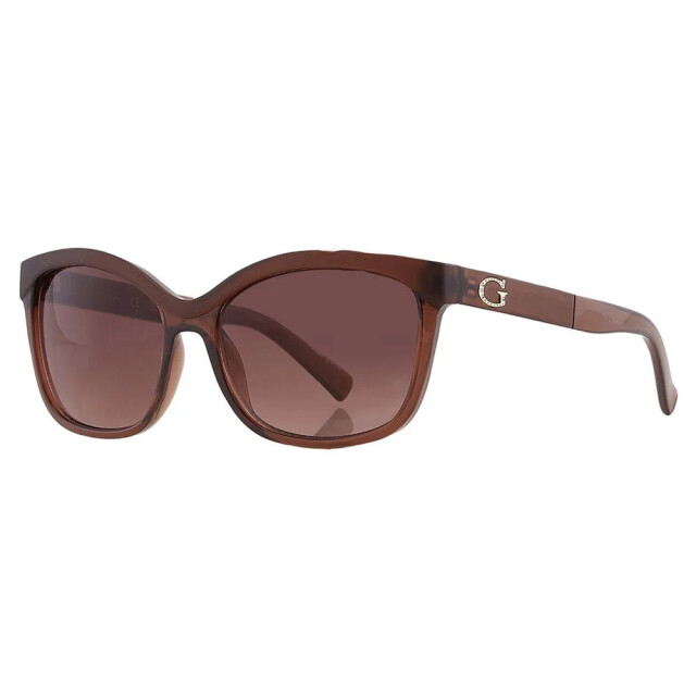 Guess Bruine hars zonnebril voor dames gf0300-5745f Guess Bruine Hars Zonnebril Voor Dames GF0300-5745F large