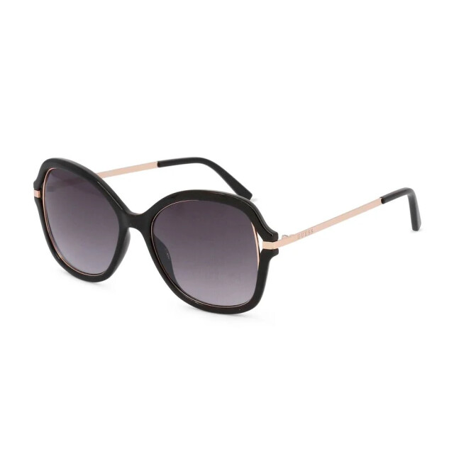 Guess Zwarte hars zonnebril voor dames 54 mm Guess Zwarte Hars Zonnebril voor Dames 54 mm large