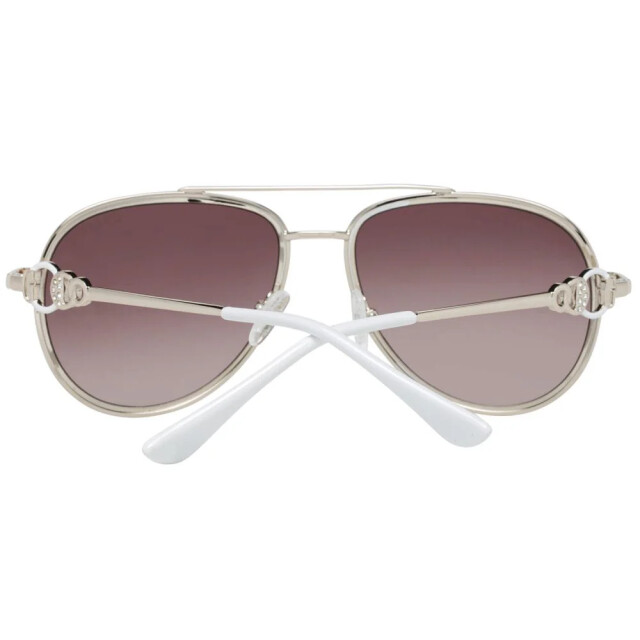 Guess Gouden metaal zonnebril voor vrouwen 56 mm Guess Gouden Metaal Zonnebril Voor Vrouwen 56 mm large