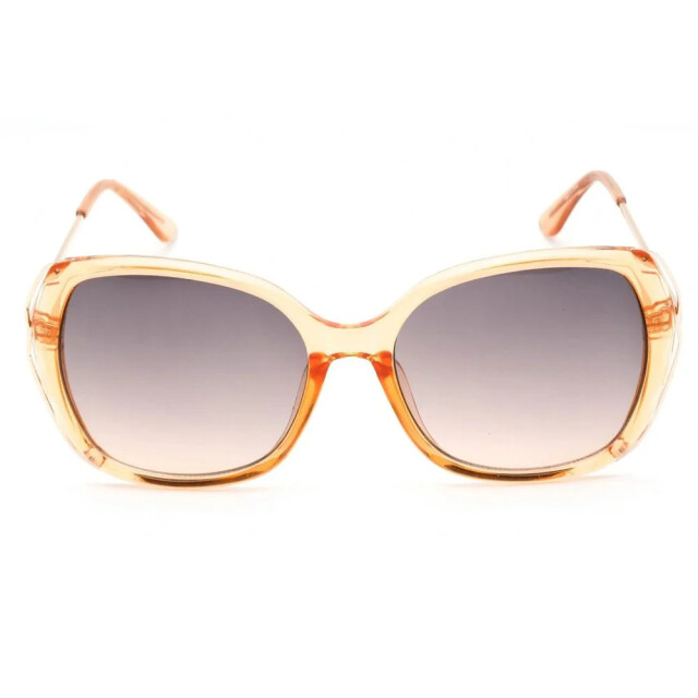 Guess Brown resin zonnebril voor dames gf0396-57b Guess Brown Resin Zonnebril Voor Dames GF0396-57B large
