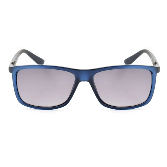 Guess Blauwe hars zonnebril met 59mm lens maat Guess Blauwe Hars Zonnebril Met 59mm Lens Maat large