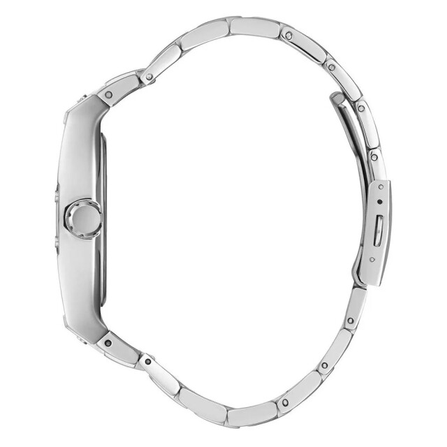 Guess Grijze rvs horloge met dubbele kalender Guess Grijze RVS Horloge Met Dubbele Kalender large
