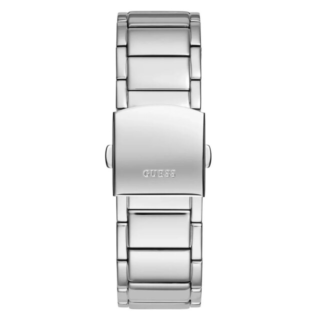 Guess Grijze rvs horloge met dubbele kalender Guess Grijze RVS Horloge Met Dubbele Kalender large
