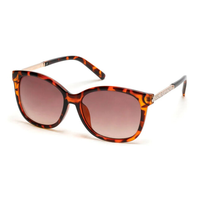 Guess Bruine hars zonnebril voor vrouwen 56mm Guess Bruine Hars Zonnebril Voor Vrouwen 56mm large