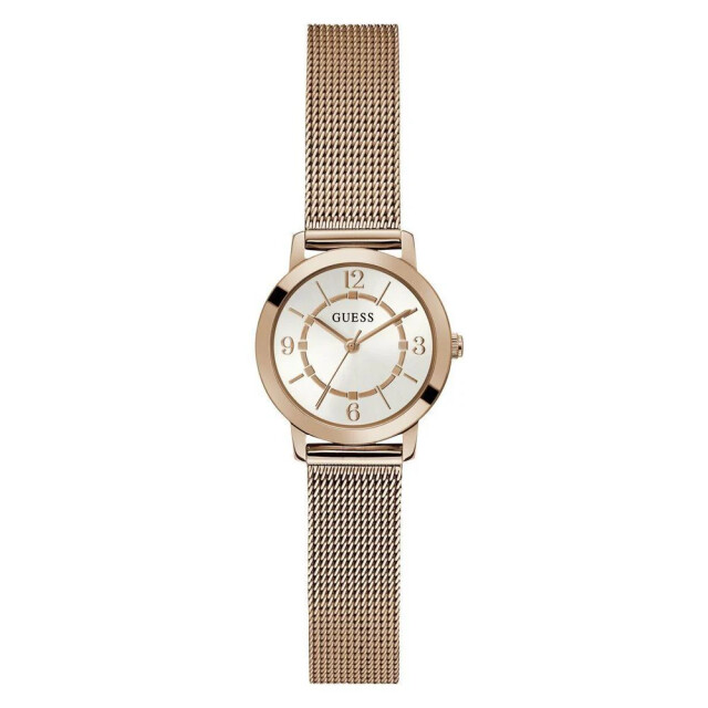 Guess Multicolor rvs horloge met analoge wijzerplaat Guess Multicolor RVS Horloge Met Analoge Wijzerplaat large