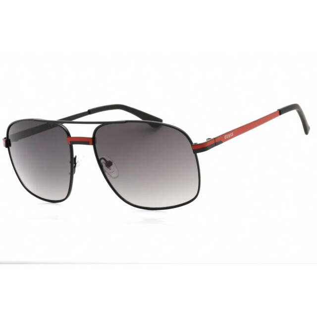 Guess Zwarte metalen zonnebril voor mannen Guess Zwarte Metalen Zonnebril Voor Mannen large