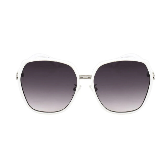 Guess Witte metalen zonnebril voor vrouwen Guess Witte Metalen Zonnebril Voor Vrouwen large