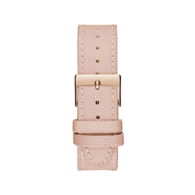 Guess Multicolor leren horloge met roze accenten Guess Multicolor Leren Horloge Met Roze Accenten large