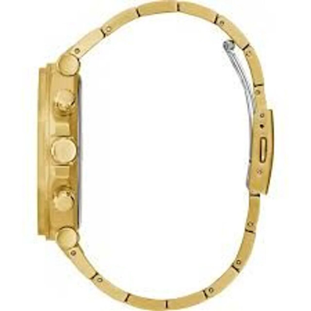 Guess Gouden rvs horloge met analoge wijzerplaat Guess Gouden RVS Horloge Met Analoge Wijzerplaat large