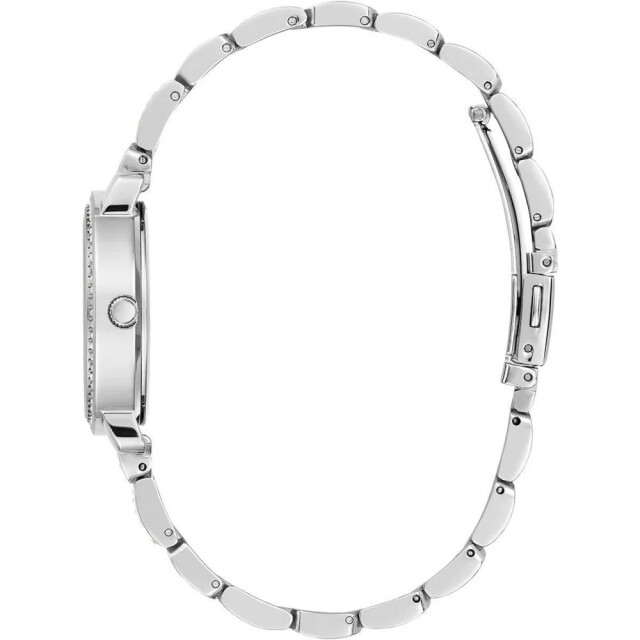 Guess Grijze rvs horloge voor dames met analoge wijzerplaat Guess Grijze RVS Horloge Voor Dames Met Analoge Wijzerplaat large