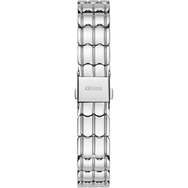 Guess Grijze rvs horloge voor dames met analoge wijzerplaat Guess Grijze RVS Horloge Voor Dames Met Analoge Wijzerplaat large