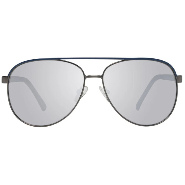 Guess Grijze zonnebril voor mannen met aviator stijl Guess Grijze Zonnebril Voor Mannen Met Aviator Stijl large