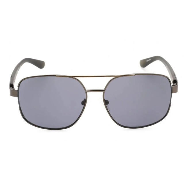 Guess Grijze metalen zonnebril voor mannen Guess Grijze Metalen Zonnebril Voor Mannen large
