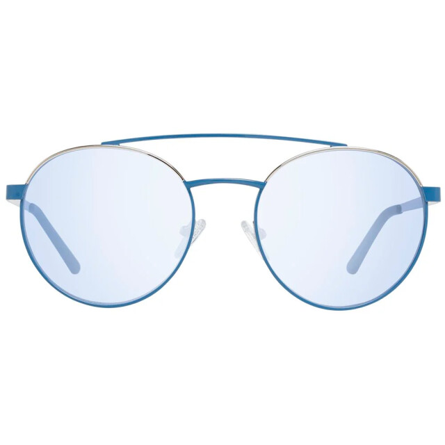 Guess Blauwe zonnebril voor mannen aviator stijl Guess Blauwe Zonnebril Voor Mannen Aviator Stijl large