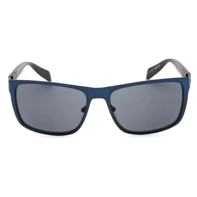 Guess Blauwe metalen zonnebril met 58mm lenzen Guess Blauwe Metalen Zonnebril Met 58mm Lenzen large