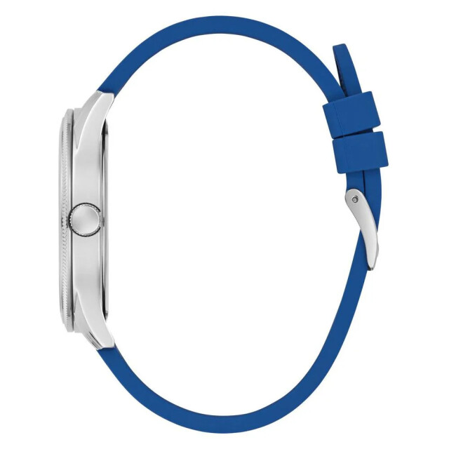 Guess Blauwe siliconen horloge voor dames en heren Guess Blauwe Siliconen Horloge Voor Dames en Heren large
