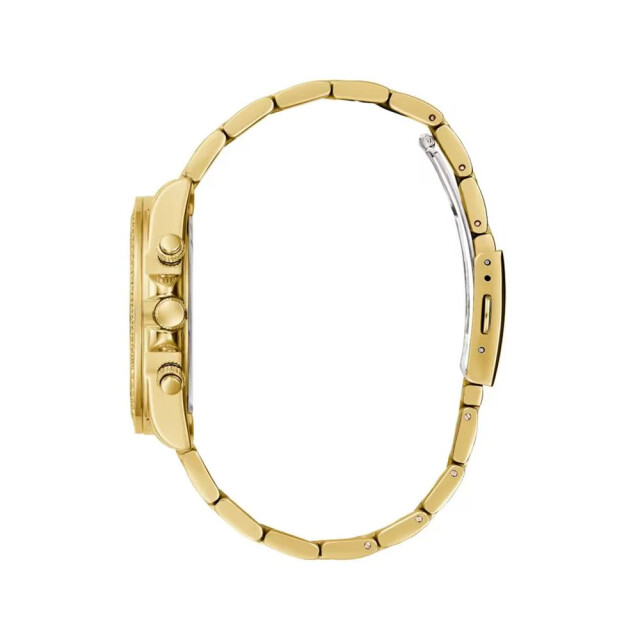 Guess Gouden rvs horloge met analoge wijzerplaat Guess Gouden RVS Horloge Met Analoge Wijzerplaat large