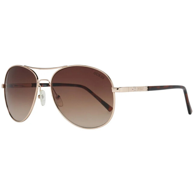 Guess Gouden metalen zonnebril voor vrouwen Guess Gouden Metalen Zonnebril Voor Vrouwen large