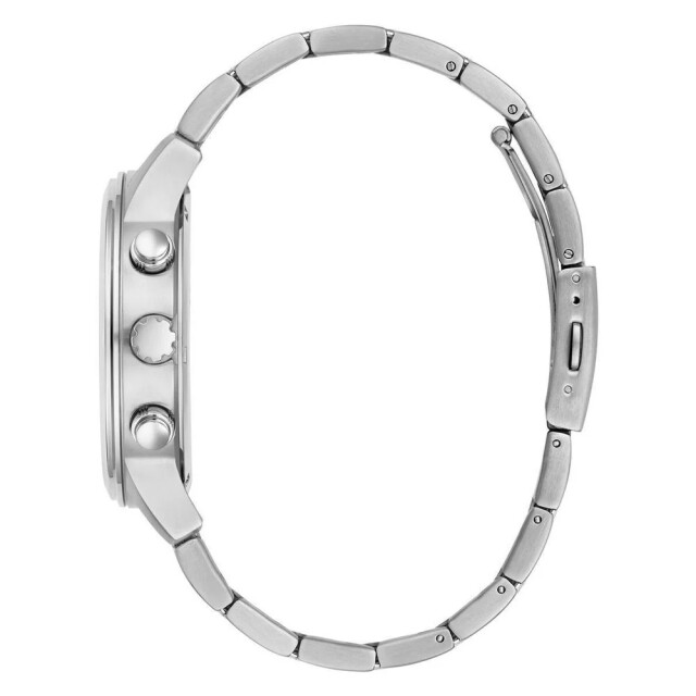 Guess Grijze rvs horloge met dubbel kalenderfunctie Guess Grijze RVS Horloge met Dubbel Kalenderfunctie large