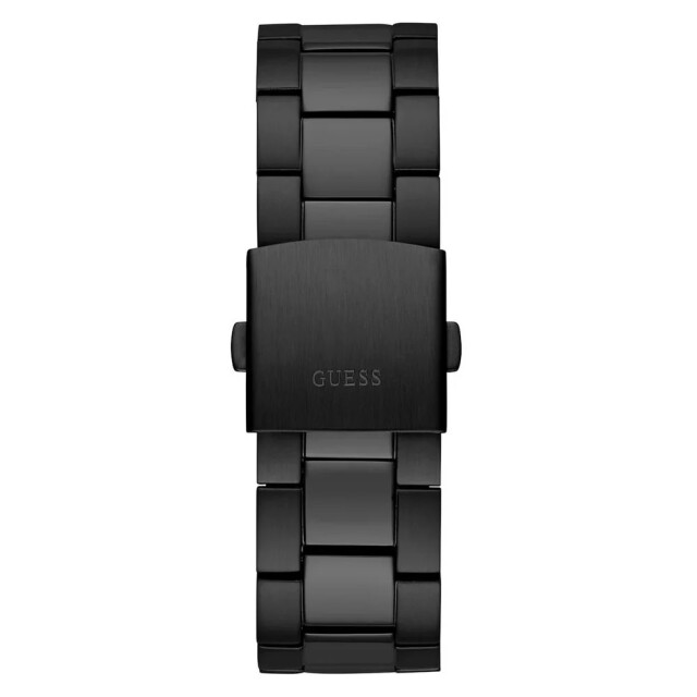Guess Zwarte rvs horloge met analoge wijzerplaat Guess Zwarte RVS Horloge Met Analoge Wijzerplaat large