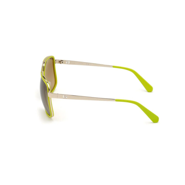 Guess Groene metalen zonnebril voor mannen Guess Groene Metalen Zonnebril Voor Mannen large