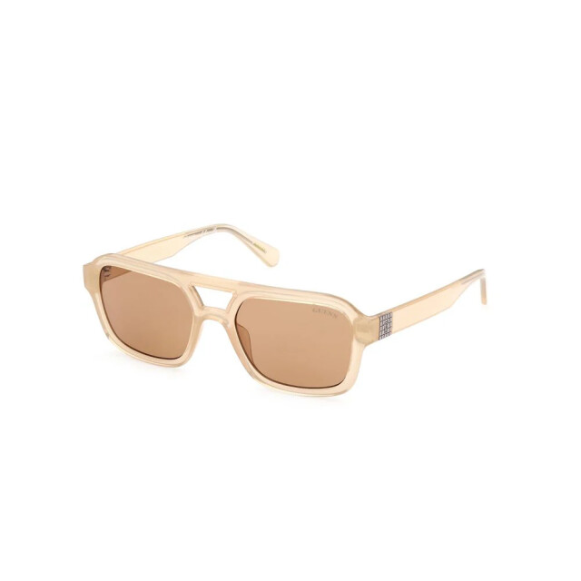 Guess Grijze injected zonnebril voor unisex Guess Grijze Injected Zonnebril voor Unisex large