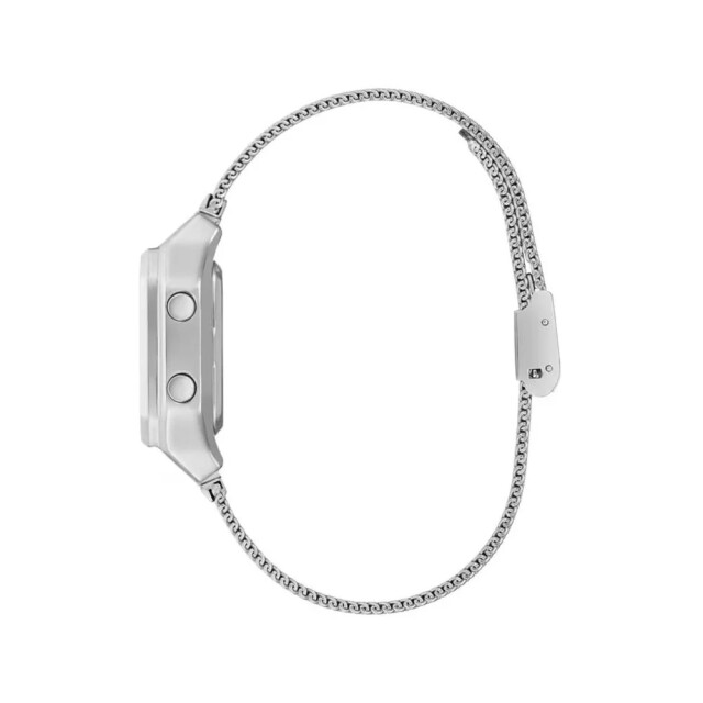 Guess Grijze rvs horloge met digitale weergave Guess Grijze RVS Horloge Met Digitale Weergave large