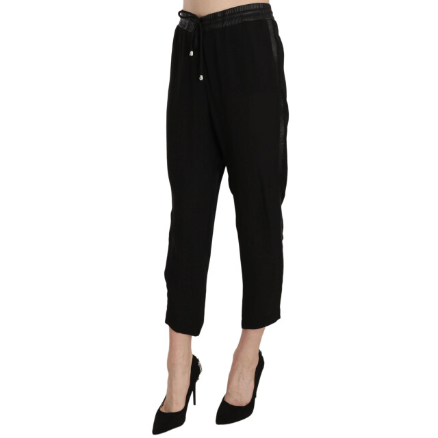 Guess Chic hoge taille cropped broek in elegant Guess Chic Hoge Taille Cropped Broek in Elegant Zwart large