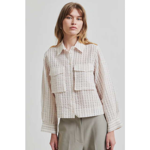 Second Female blouse lm esters pocket shirt 1044 coconut milk 06615.198.0130 large