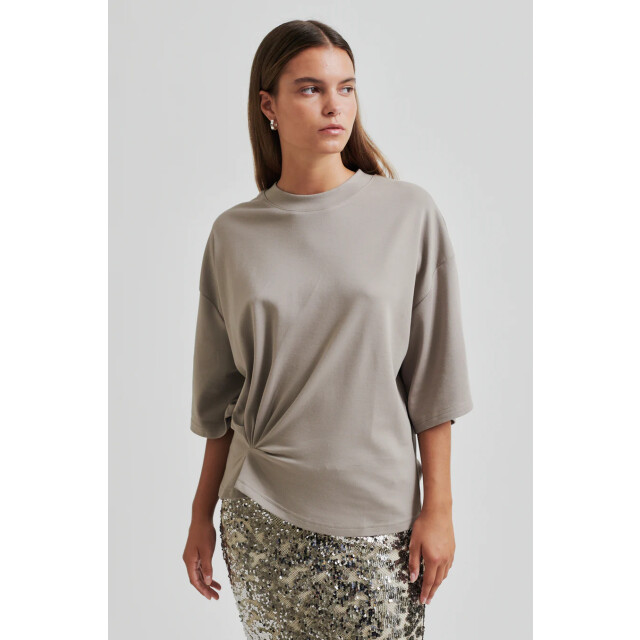 Second Female shirt km missouri tee 7044 elephant skin 06011.834.0003 large